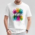 Bura Na Mano Holi Hai India Hindu Colors Happy Holi Festival Tシャツ 面白い贈り物
