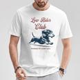 Club Low-Rider Weenie Teckel Dachshund Dachshund Camiseta unisex Regalos divertidos