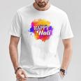 Colormear Happy Holi Tシャツ 面白い贈り物
