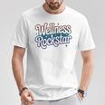 Epic Team Wellness Rockstarquad ヨガクラス フィットネス Tシャツ 面白い贈り物