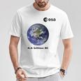 Esa 欧州宇宙機関 地球 46 億年 Tシャツ 面白い贈り物