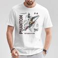 F-4 Phantom Ii ジェットグラフィック Tシャツ 面白い贈り物