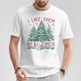 Christmas Tree Real Thick Sprucy Women T-Shirt Personalized Gifts