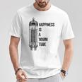 Happiness Is A Warm Tube アナログオーディオ。真空管 Tシャツ 面白い贈り物