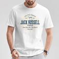 Jack Russell Terrier ヴィンテージジャック・ラッセル・テリア 長袖tシャツ Tシャツ 面白い贈り物