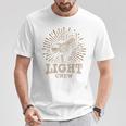 Light Crew シアターライティングテクニシャン ステージライティング Tシャツ 面白い贈り物