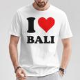 I Love Bali Tシャツ 面白い贈り物