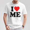 I Love Me · I Heart Me Y2k · 私は私を愛してます Tシャツ 面白い贈り物