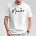 Love Mexico キュート ハート 誇り メキシコ人 愛 メキシコ 長袖tシャツ Tシャツ 面白い贈り物