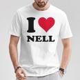 I Love Nell Tシャツ 面白い贈り物