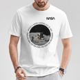 Nasa アポロ11号 月面着陸 1969年7月20日 長袖tシャツ Tシャツ 面白い贈り物