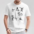 Nazca Lines 古代ufoエイリアン地球外生命アートtシャツ Tシャツ 面白い贈り物