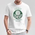 Palmeiras ブラジル サッカー Tシャツ 面白い贈り物