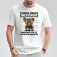 Personaltalker Yorkie ファニーヨークシャー犬好き オーナーミーム Tシャツ 面白い贈り物