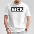 Sick Krank Krass Iickmodeick Tシャツ 面白い贈り物