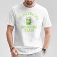 St Patrick Day セント・パトリックス・デー コスチューム ビール アイリッシュ Drinking Team Tシャツ 面白い贈り物