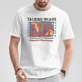 Talking Heads イエロー レトロ グラフィック Tシャツ 面白い贈り物