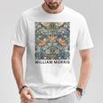 ウィリアム・モリス いちご泥棒 ポスター ビンテージ タペストリー William Morris Tシャツ 面白い贈り物