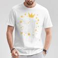 キッズ 誕生日 数字 9歳 男の子 女の子 キング クイーン Tシャツ 面白い贈り物