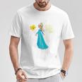 ザ・スーパーマリオギャラクシー・ムービー Rosalinatarhine Tシャツ 面白い贈り物