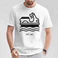 ジェットスキー Tシャツ 面白い贈り物