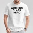 ジョン・ロック平和活動家が着用したワーキングクラスヒーロー。 Tシャツ 面白い贈り物