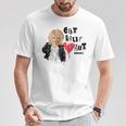 チャッキー・ティファニー・イート・ユア・ハート・アウト・バレンタイン 長袖tシャツ Tシャツ 面白い贈り物