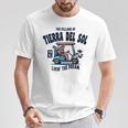 ティエラ・デル・ソルの村ゴルフカートデザイン。 長袖tシャツ Tシャツ 面白い贈り物