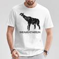 パラケラテリウム 絶滅動物 サイ 古生物学 Tシャツ 面白い贈り物