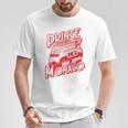 プリンス・オブ・モナコ 16 ミニマリスト レーシングの背景 Tシャツ 面白い贈り物