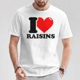 レーズンが大好き Tシャツ 面白い贈り物