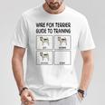 ワイヤーフォックステリアガイド 犬の服従を訓練する Tシャツ 面白い贈り物