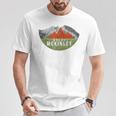 ヴィンテージ Usa マウンテンハイキング マウント・マッキンリー Tシャツ 面白い贈り物