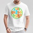 数字円周率ティー Tシャツ 面白い贈り物