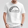 男女 家族 タコス愛好家 面白い タコス 火曜日 Tシャツ 面白い贈り物