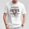 米国アメリカンイーグル アメリカ国旗 パトリオット Usa 男性用 Tシャツ 面白い贈り物