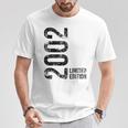 限定 24 歳の誕生日男性版女性 24 歳 2002 ギフト Tシャツ 面白い贈り物