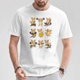 面白いtシャツ 犬 チワワ 筋トレ ジム イヌ グッズ かわいい おもしろtシャツ 面白い 服 ネタ 運動 Tシャツ 面白い贈り物