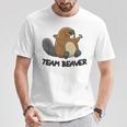 面白いビーバー分隊チームビーバー Tシャツ 面白い贈り物