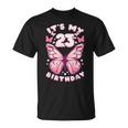23歳の誕生日、少女23年、蝶と23の数字 Tシャツ