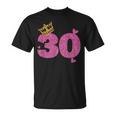 30歳の誕生日 王冠 30歳 誕生日 Tシャツ