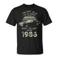 40歳の誕生日 1986年クラシックカー Tシャツ