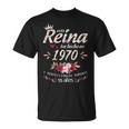 55 Años Cumpleaños Hecha En 1970 55 Cumpleaños Regalo Camiseta unisex