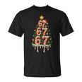 67 Six Seven Dripping Christmas Tree Rugby Brainrot Tank Top T-Shirt