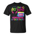 80年代コスチューム 1980年代テーマ パーティー 80年代スタイル ファッション衣装 Tシャツ