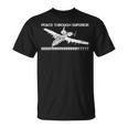 A-10イボイノシシサンダーボルトプレーンミームbbbrrrtttおかしいジョーク 長袖tシャツ Tシャツ