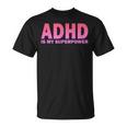 Adhdは私の超能力adhd意識セロトニン陽性 Tシャツ
