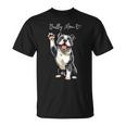 American Bully Pitbull Dog Love Support And Proud Bully Mom T-Shirt