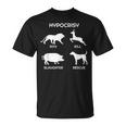 Animal Rights Hypocrisyegan Tシャツ
