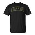 Armyapper Tab Ocp 胸にグリーン アンティーク調 Tシャツ